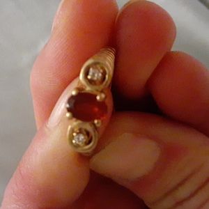 18 k gold ring size 7